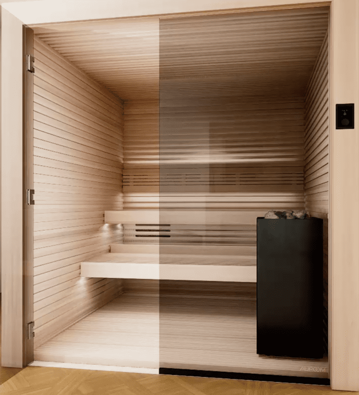 Auroom Nativa indoor sauna kit in Alder